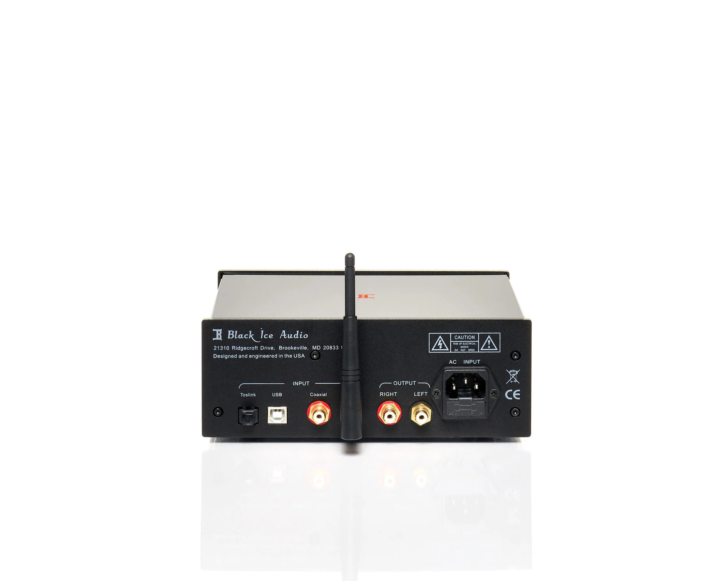 Black Ice Glass FX WiFI/DSD Tube DAC — BLACK ICE AUDIO